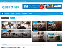 Tablet Screenshot of medica-info.com
